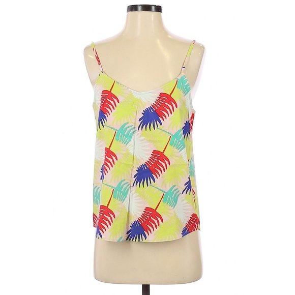 MARINE LAYER Palm Print Verdure Tank Top sz S NEW - Picture 4 of 8